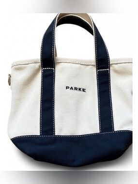 PARKE Canvas Lands end Tote Bag
